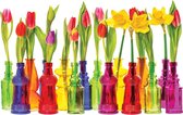Tulips in Bottles Photo Wallcovering