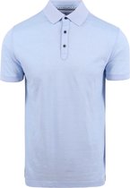 R2 Amsterdam - Polo Lichtblauw - Modern-fit - Heren Poloshirt Maat XL