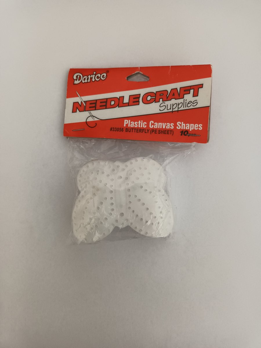 Darice - Plastic Stramien Vlinder 6cm - 10 stuks