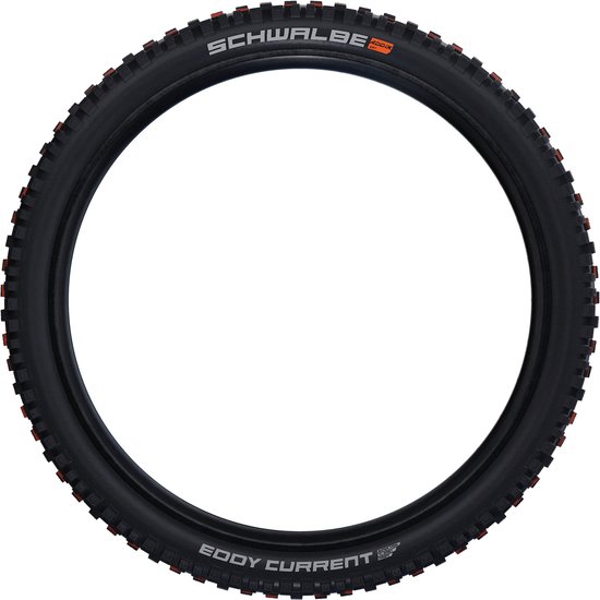 Schwalbe Vouwband Eddy Current Front - TLE - Super Trail - 29 x 2.6 inch / 65-622 - ADDIX Soft - Zwart van Schwalbe — afbeelding 2