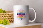 Mok Teacher - leerkracht - leraar - lerares - docent - cadeau - lief - meester - monitor - onderwijskracht - onderwijzer