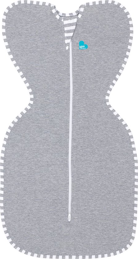 Love to Dream™ Babyslaapzak Swaddle Up™ - Inbakeren - Baby 0-2 maanden - XS - 2.2 - 3.8 kg - Grijs