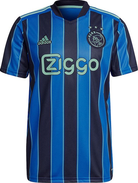 adidas Ajax Amsterdam Sportshirt - Maat XL - Mannen - blauw - navy