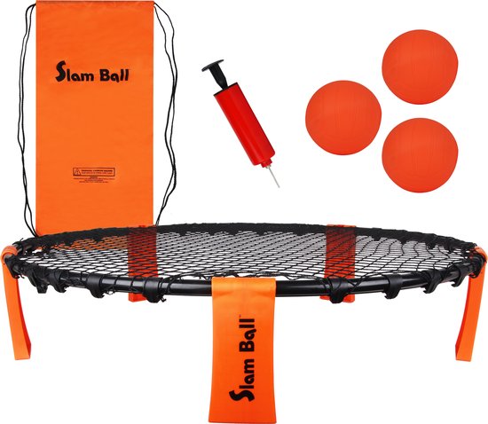 SLAM BALL PRO roundball roundnet HOGE KWALITEIT INCLUSIEF 3 BALLEN geschikt bol