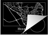 KitchenYeah® Inductie beschermer 71x52 cm - Stadskaart - Heerlen - Kaart - Plattegrond - Kookplaataccessoires - Afdekplaat voor kookplaat - Inductiebeschermer - Inductiemat - Inductieplaat mat