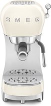 Bol.com SMEG ECF02CREU - Handmatige espressomachine - Crème - Stoompijp aanbieding