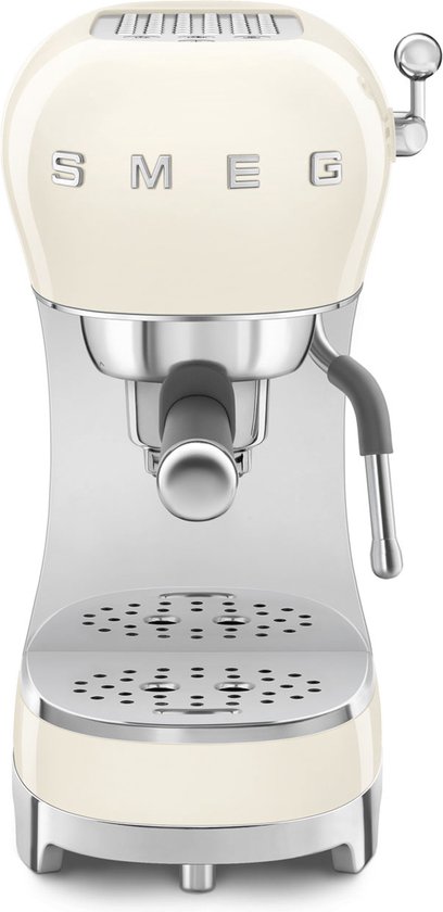 SMEG ECF02CREU - Handmatige espressomachine - Crème - Stoompijp