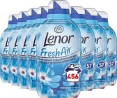 Lenor Wasverzachter Fresh Air Ochtendfris - 8 x 798 ml - Voordeelverpakking (456 wasbeurten)