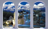 Waterfall Nature Arches Photo Wallcovering