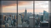 City New York Skyline Empire State Photo Wallcovering