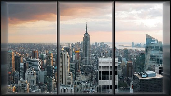 City New York Skyline Empire State Photo Wallcovering