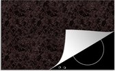 KitchenYeah® Inductie beschermer 91.2x52 cm - Graniet print - Zwart - Patronen - Kookplaataccessoires - Afdekplaat voor kookplaat - Inductiebeschermer - Inductiemat - Inductieplaat mat
