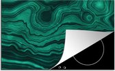 KitchenYeah® Inductie beschermer 85x52 cm - Agaat - Edelstenen - Geode - Kookplaataccessoires - Afdekplaat voor kookplaat - Inductiebeschermer - Inductiemat - Inductieplaat mat