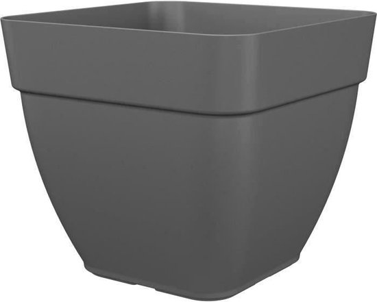 Bloempot Pot vierkant V 60x60x60 wit Capi Europe