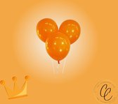 ballonnen- oranje - koningsdag - feest - versiering