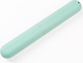 Reis Tandenborstel Houder - Reis Koker - Kleurrijke tandenborstel doosje voor op reis - Groen