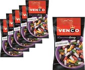 6 sachets de Venco Color Licorice á 166 grammes - Bonbons Value Pack