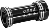 Cema Bbright 46 Rvs Trapascups Voor Shimano Zilver 79 mm