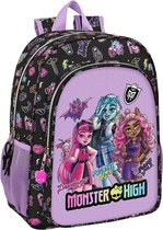 Sac à dos Safta Monster High ´´creep´´ 42 Cm Multicolore