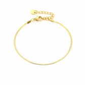 Bracelet Bijoutheek (Bijouterie) Lisse (2mm) Goud
