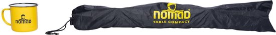 NOMAD® Campingset 2x Stoel 1x Tafel - Lichtgewicht & Compacte Campingmeubels - 2x Campingstoel + Campingtafel - Gemakkelijk op te zetten - Sterk Frame - Incl Hoezen — afbeelding 3