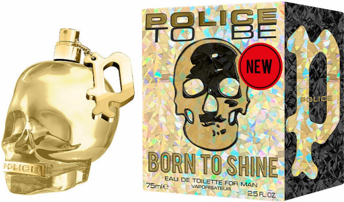 Herenparfum Police To Be Born To Shine For Man EDT (75 ml)