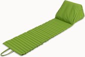 Besarto - Strandmatras - strandmat - opblaasbare rugleuning - Sunbrella stof - 3 standen - oprolbaar - lichtgewicht - Made in EU - wasbaar - kleurecht - compact - macao