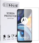 GO SOLID! ® Screenprotector geschikt voor Motorola Moto G22 gehard glas