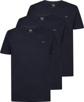 Petrol Industries - Heren 3-pack T-shirts - Blauw - Maat XS