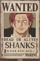 Poster One Piece Wanted Shanks 61x91,5cm