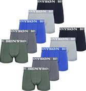 10 PACK Boxer Homme | Coton | Taille XL | Noir | Sous-vêtements hommes | Sous-vêtements Homme Onder |