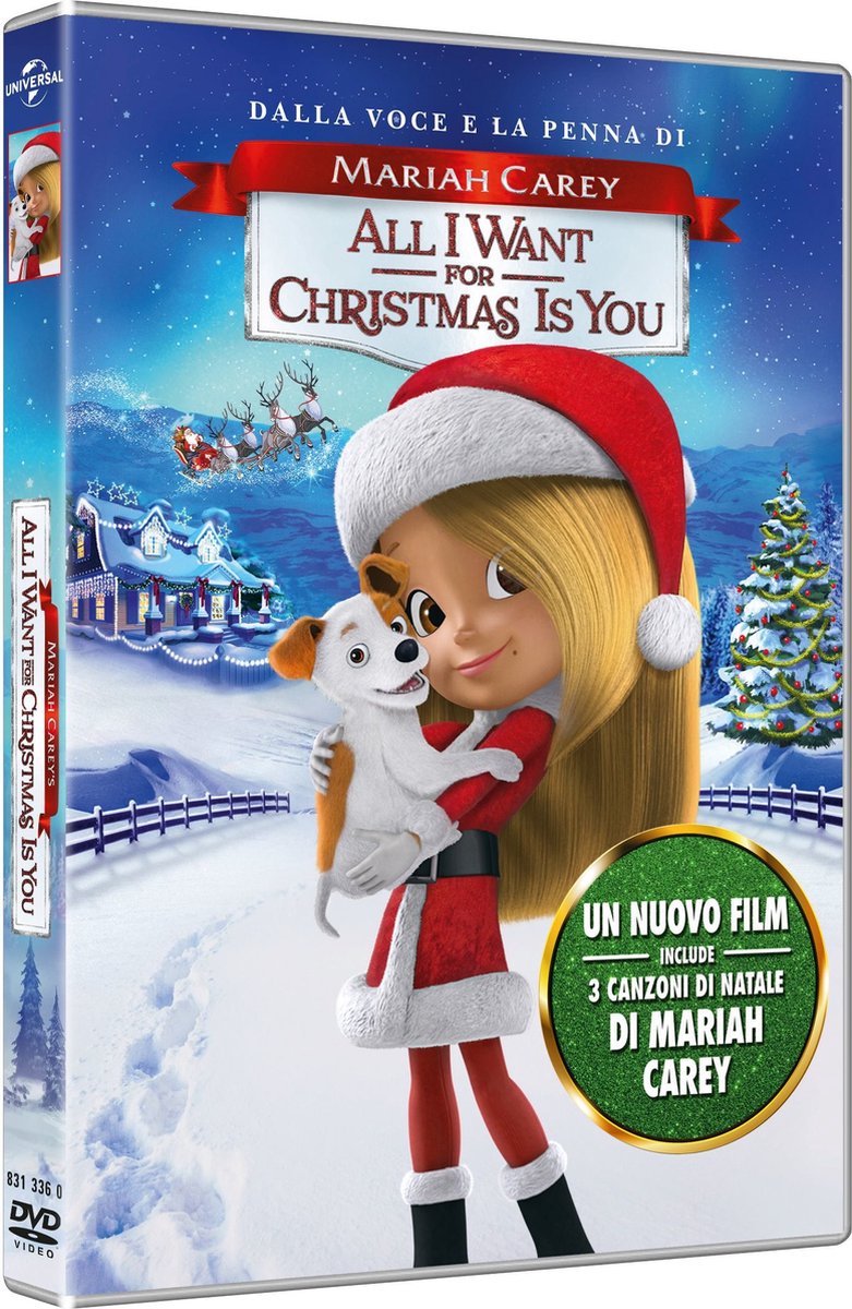 Universal Pictures Mariah Carey's All I Want for Christmas Is You DVD Nederlands, Engels, Frans, Italiaans, Russisch
