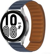 By Qubix Siliconen Loop bandje 22mm - Donkerblauw - Geschikt voor Samsung Galaxy Watch 3 (45mm) - Galaxy Watch 46mm - Gear S3 Classic & Frontier