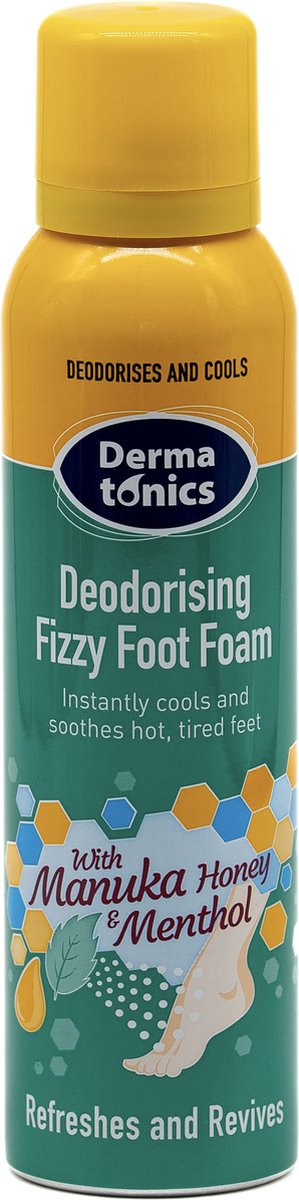 Dermatonics Deodorising Fizzy Foot Foam spuitbus 150 ml
