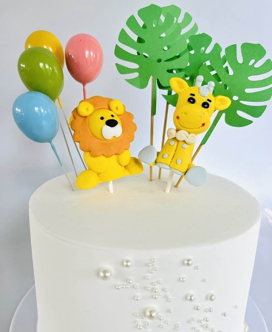 Décoration de gâteau Luna Balunas Topper, Décoration d'anniversaire, Animaux