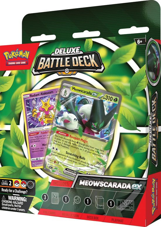Pokémon Deluxe Battle Deck Meowscarada- Pokémon Kaarten