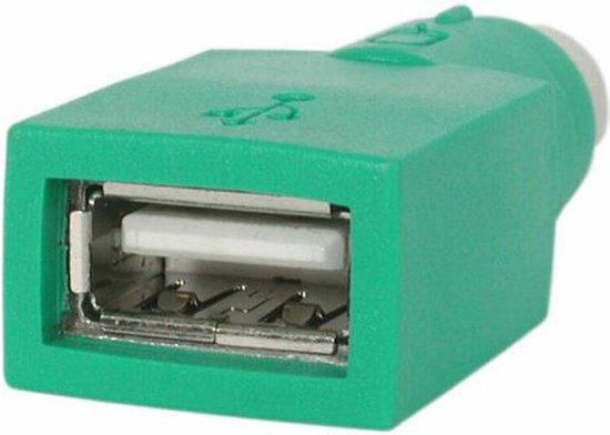 PS/2 to USB adapter Startech GC46FM Green | bol