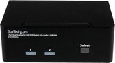 StarTech 2-poort Dubbele DisplayPort USB KVM-switch met Audio en USB 2.0-hub