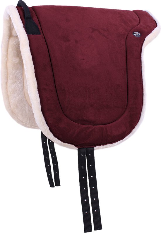 Foto: Qhp bareback pad bordeaux pony