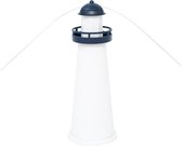 Xd Xtreme - Vliegen verjager - Vuurtoren design - Lighthouse - Wit met blauw - Ongedierte bestrijding - Ideaal voor horeca - Strand - Inclusief batterijen - Repeller