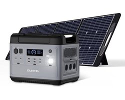 Mara Zonnepaneel Compleet - Solar Panel - Draagbaar - Powerstation 2000 Watt - Zonne-installatie - Voor Campers Camping - Zonnegenerator - Snel opladen -