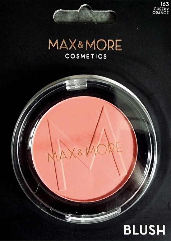 Max&More - Blush powder - cheeky orange | bol.com