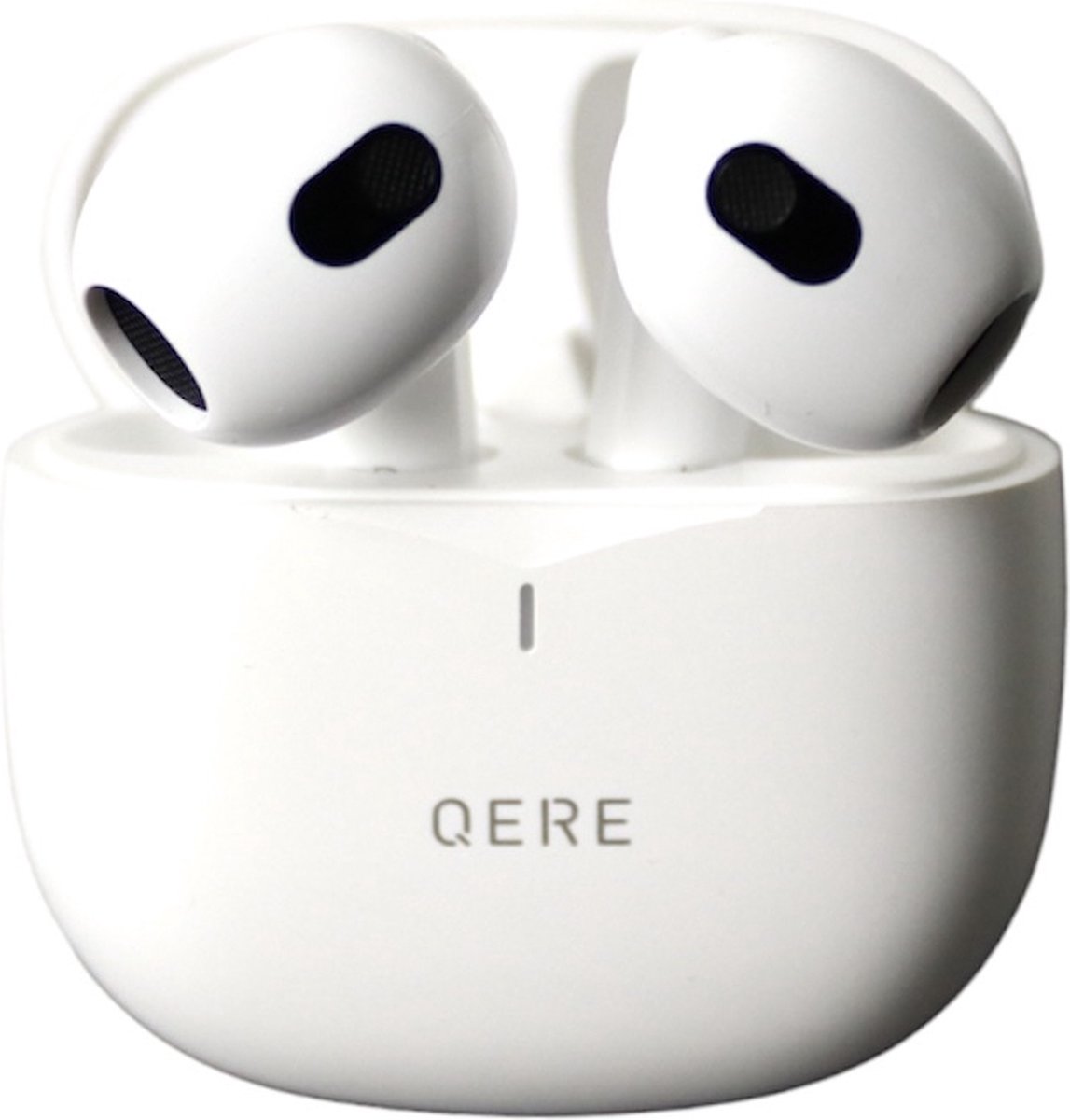 QERE E28 - Bluetooth 5.3 - Draadloze Oordopjes en In-Ear Hoofdtelefoons - Bliksemsnelle Connectiviteit - Lange Batterijduur - Lage Latentie - Waterbestendig - Uitstekende Geluidskwaliteit - Gevoelige Aanraakbediening - Slimme Ruisonderdrukking