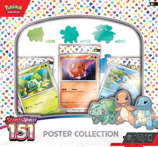Pokémon Scarlet & Violet 151 Poster Collection - Pokémon Kaarten