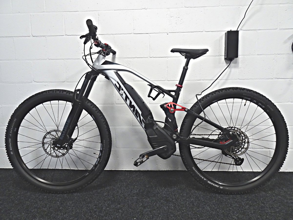 Laadhouder - Elektrische Fiets Opladerhouder Grijs maat XL (300x160x100mm) - Lader ophangen - Oplader organizer