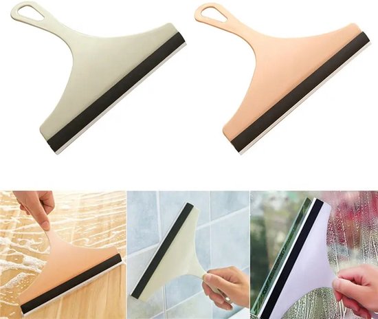 Douche Zeem - Raam Zeem - Raam Wisser- Hand wisser - Blauw