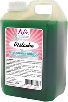 NIC Milkshakesiroop pistache - Fles 2 liter