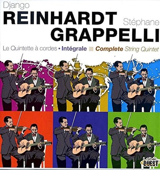 Django Reinhardt & Stéphane Grappelli - Quinte La Quintette À Corde - Integrale (8 CD)