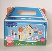 Peppa Pig 7 Verschillende Houten Personages