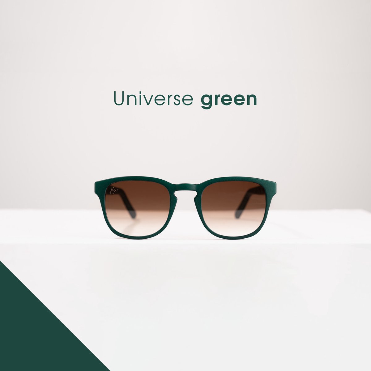 EveryWear Cape-Town - Universe Green - Duurzame Zonnebril - Hoge kwaliteit - Plantaardig